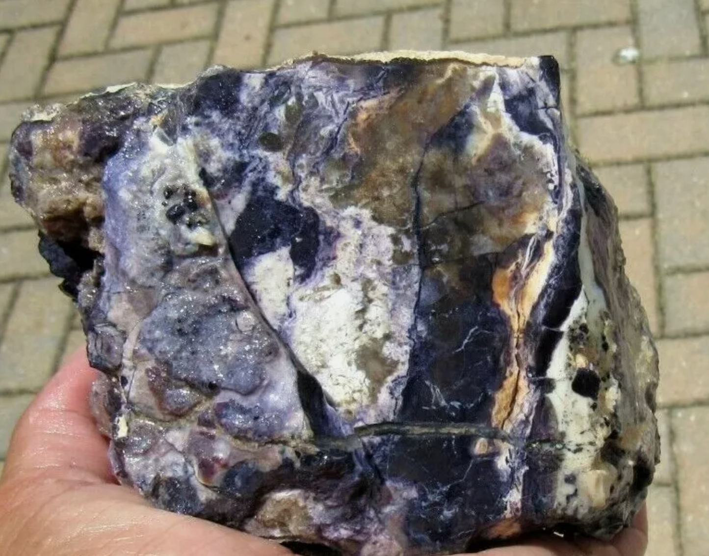 2.97 LB AAA Tiffany Stone (Utah) Rough lapidary Rock (S-C9)