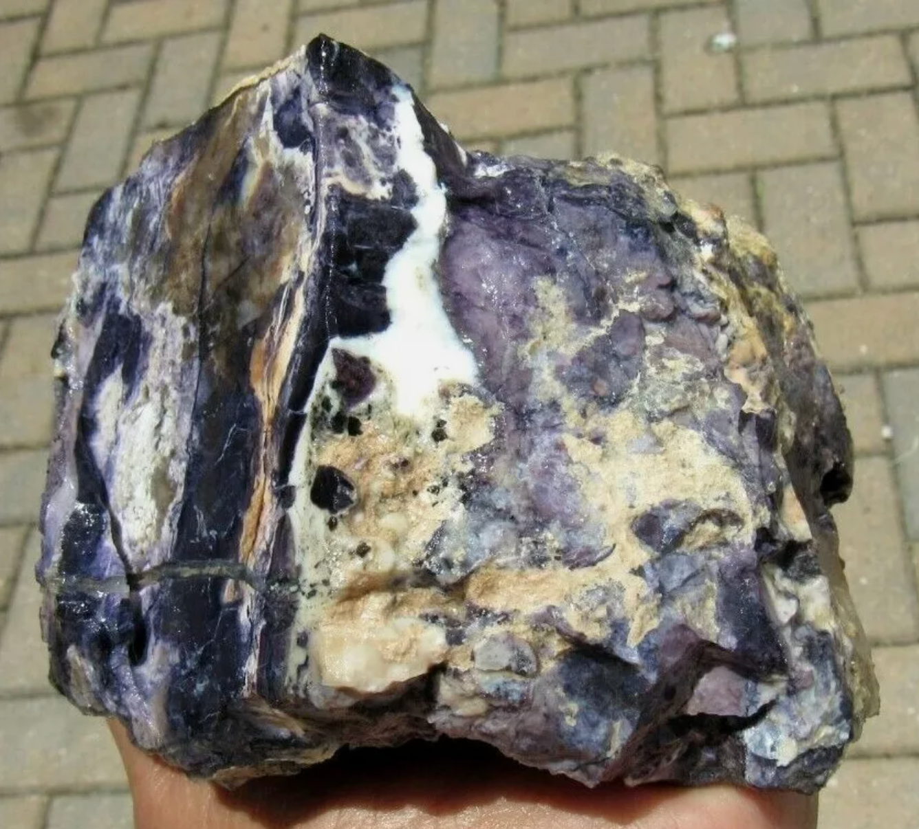 2.97 LB AAA Tiffany Stone (Utah) Rough lapidary Rock (S-C9)
