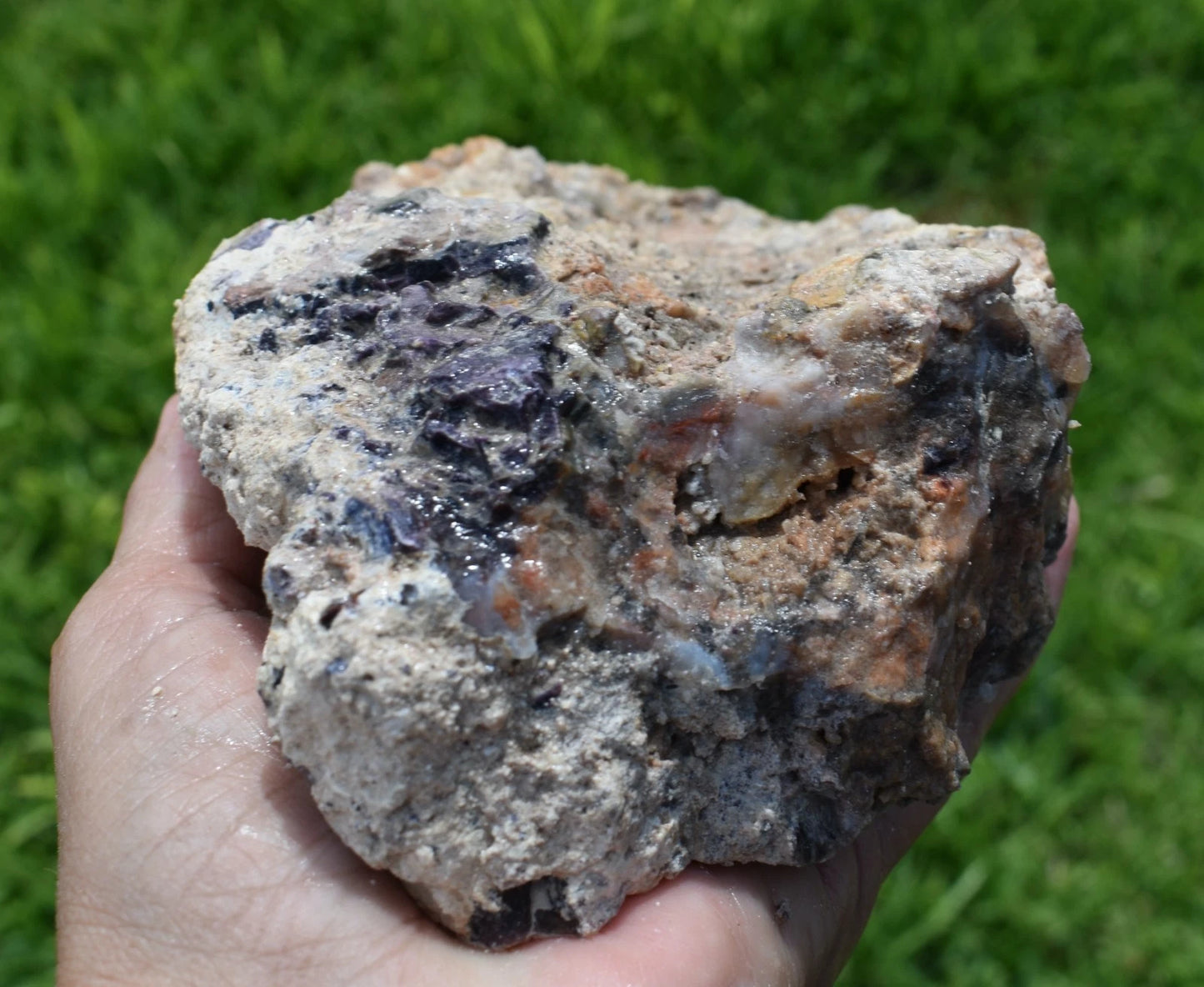 2.34 LB OPALIZED TIFFANY STONE ROUGH, Bertrandite, FLUORITE (R-HGV)