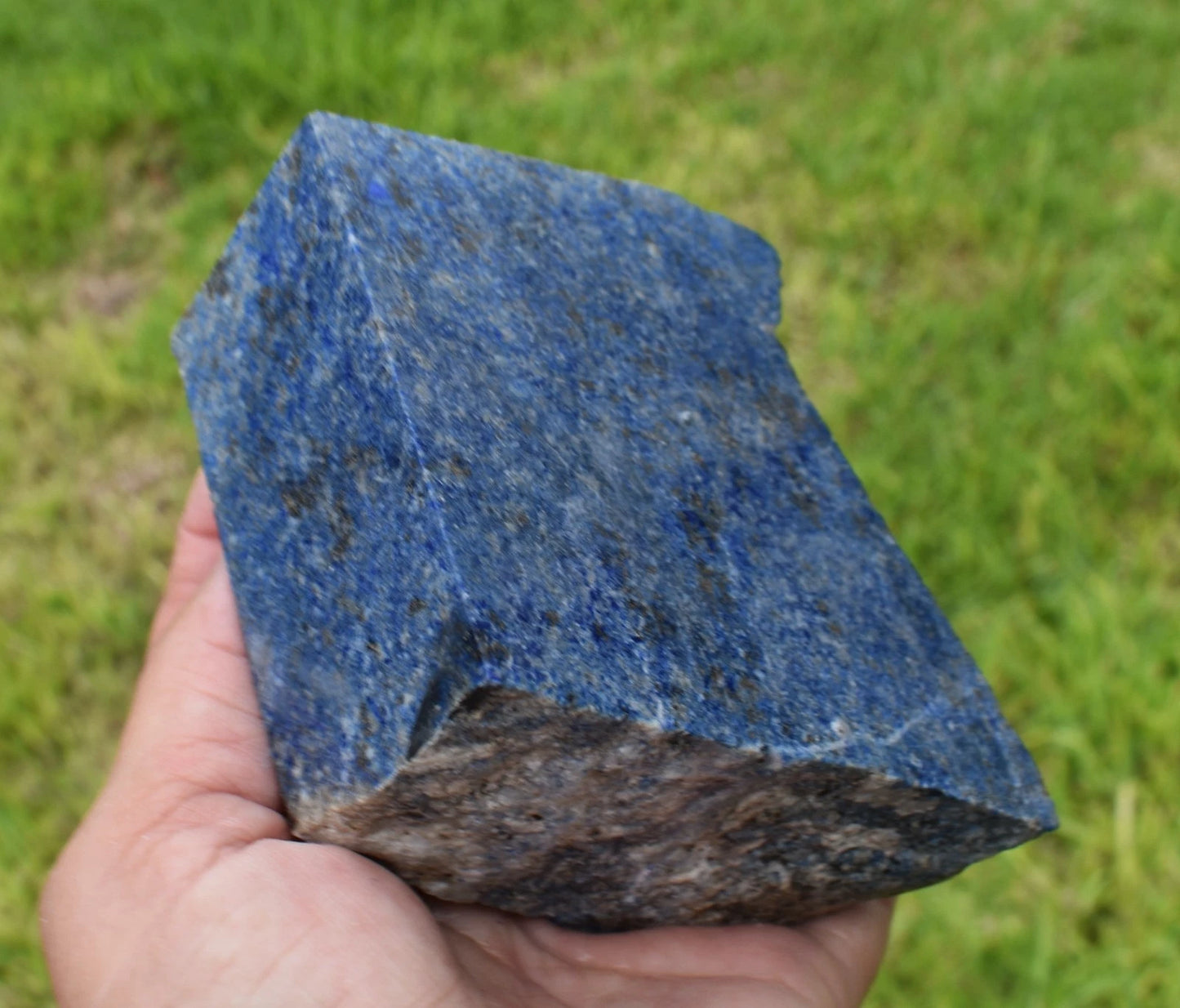 1.36 LB Lapis Lazuli/Pyrite Gemstones Minerals Specimens Rough (R-SZA)