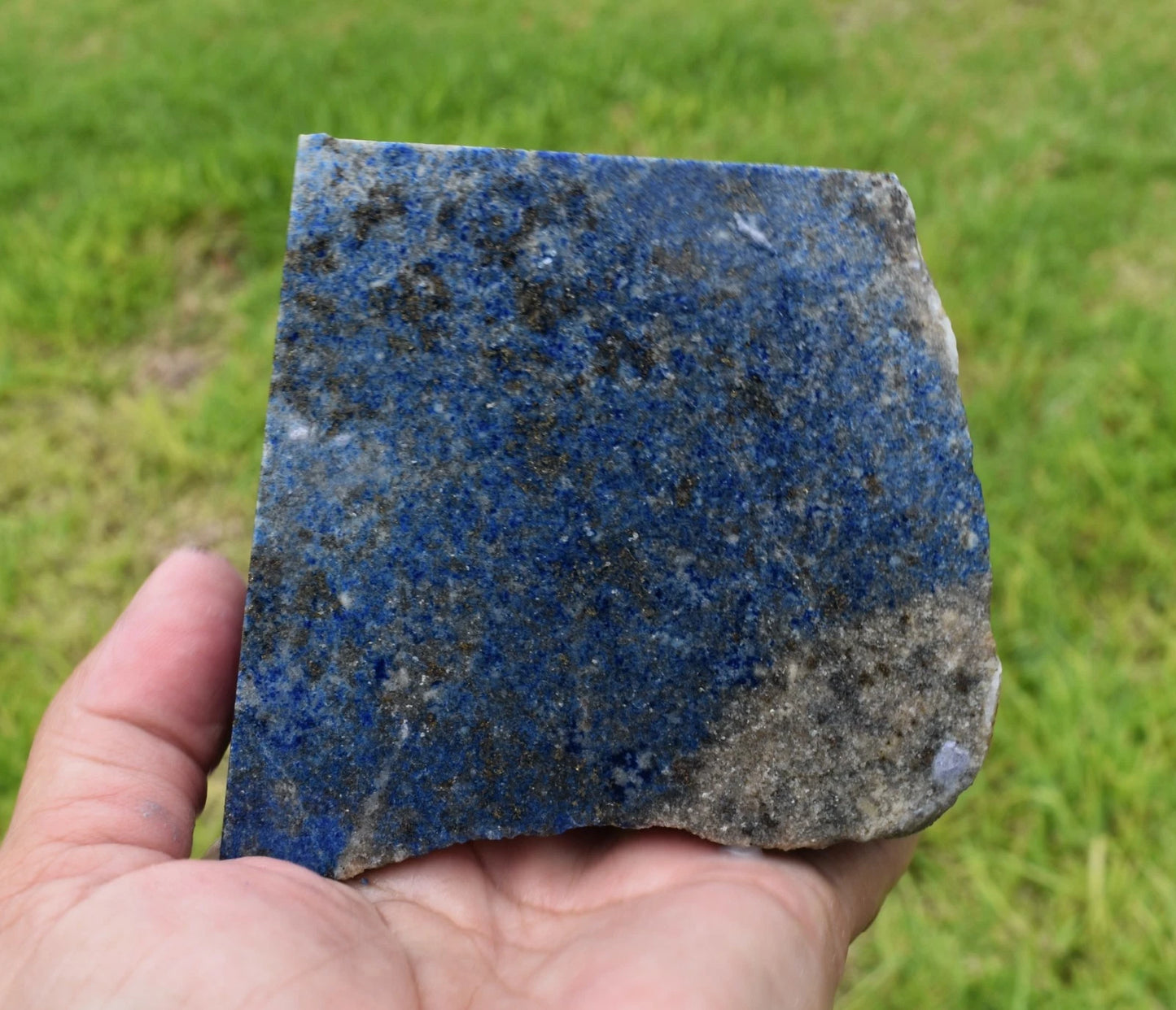 1.36 LB Lapis Lazuli/Pyrite Gemstones Minerals Specimens Rough (R-SZA)