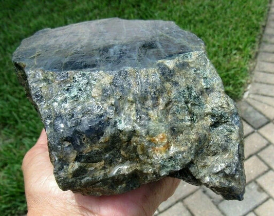 4.44 LB BC Canada Green Jade block Rough Specimen (R-KC)
