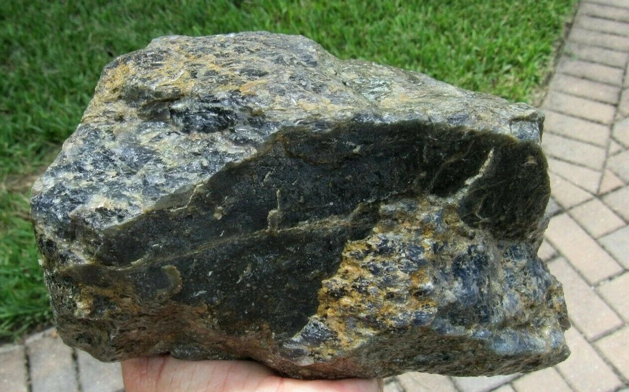 4.44 LB BC Canada Green Jade block Rough Specimen (R-KC)