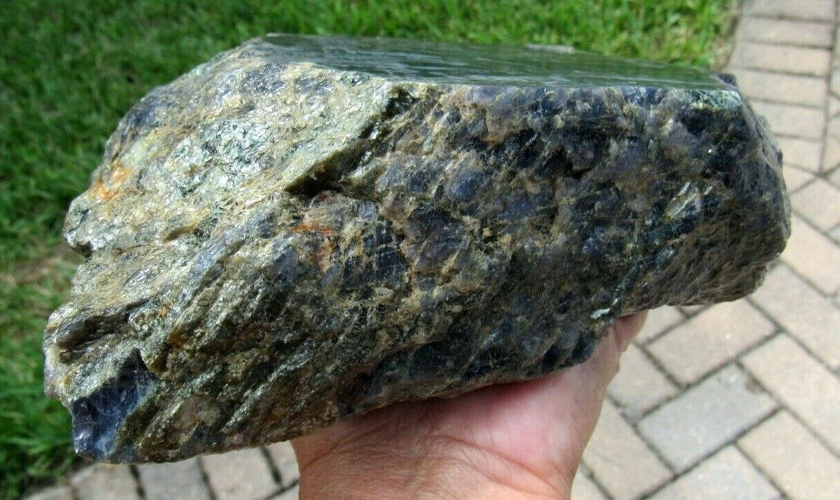 4.44 LB BC Canada Green Jade block Rough Specimen (R-KC)