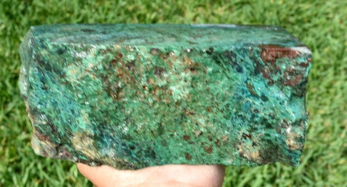 3.70 LB AAA AZ Planet Mine Chrysocolla/Turquoise Rough Stone Lapidary (R-RB)
