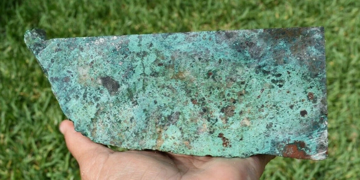 3.70 LB AAA AZ Planet Mine Chrysocolla/Turquoise Rough Stone Lapidary (R-RB)