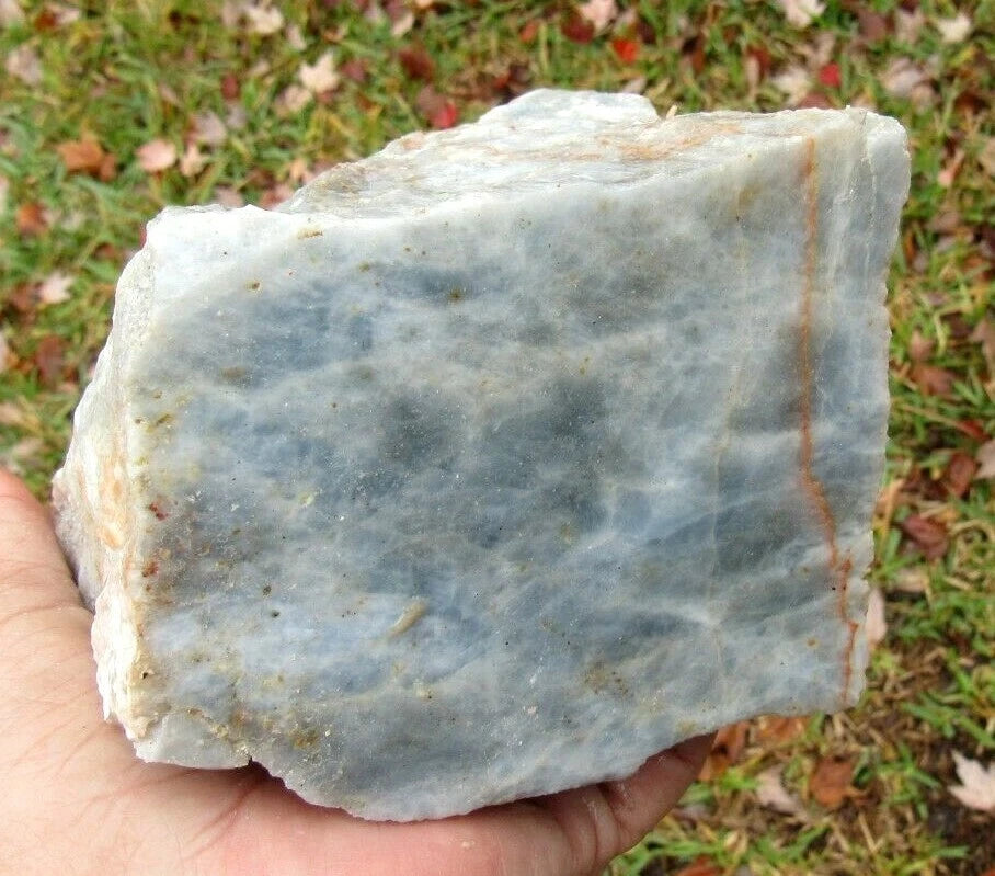 2.86 LB Blue Calcite Lapidary Rough (R-BV)