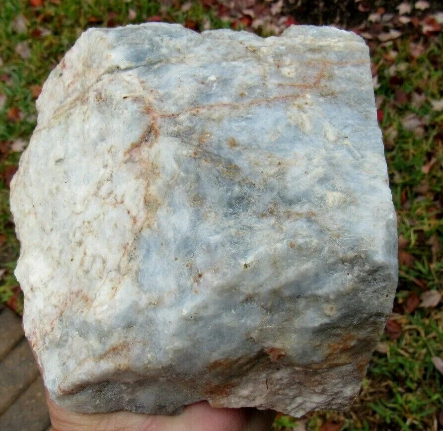 2.86 LB Blue Calcite Lapidary Rough (R-BV)