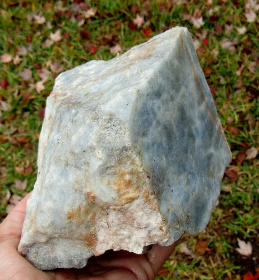 2.86 LB Blue Calcite Lapidary Rough (R-BV)