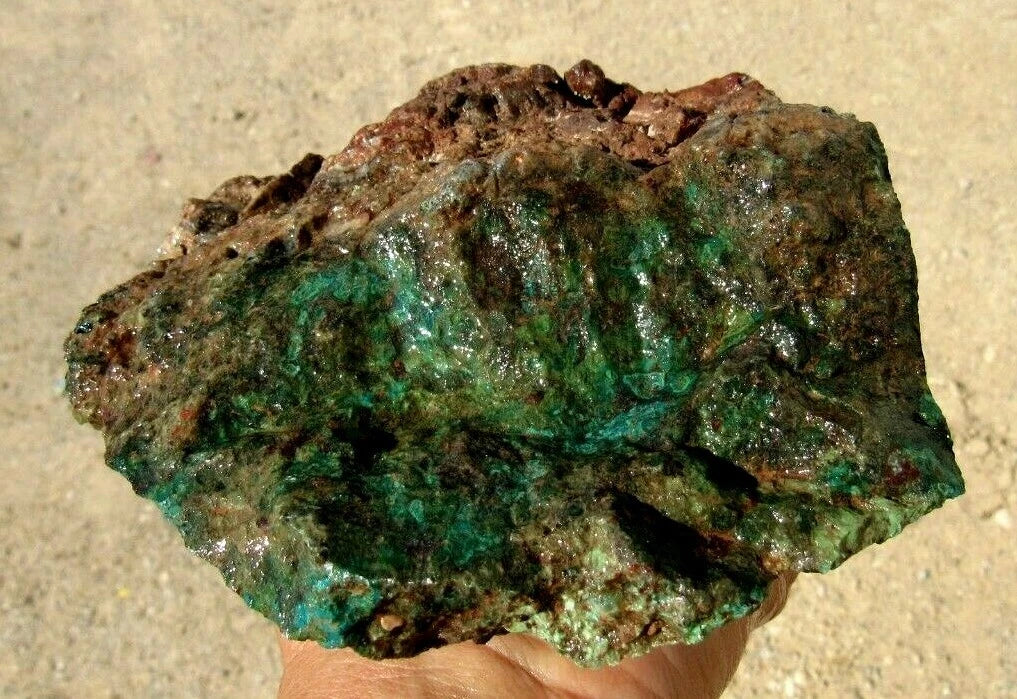 3.82 LB AZ  Chrysocolla/Turquoise Rough Stone Lapidary (R-DX)