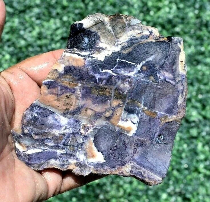 112 GM AAA PLUS TIFFANY STONE Slab, BERTRANDITE, OPALIZED FLUORITE Utah (R-BR1)