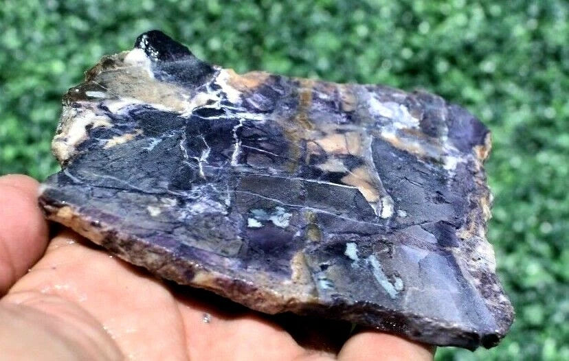 112 GM AAA PLUS TIFFANY STONE Slab, BERTRANDITE, OPALIZED FLUORITE Utah (R-BR1)