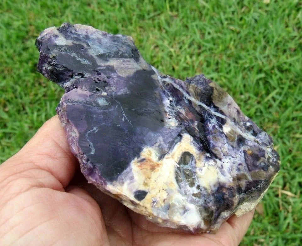 121 GM AAA TIFFANY STONE Slab, BERTRANDITE, OPALIZED FLUORITE Utah (R-TW)