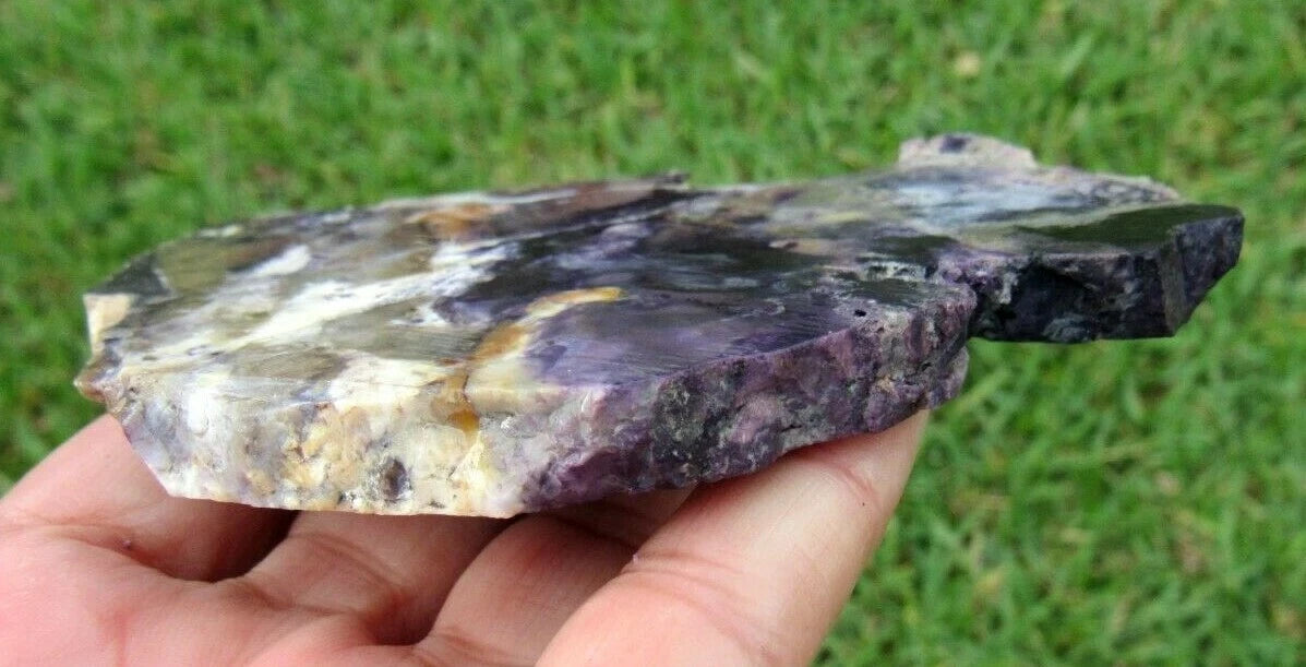 121 GM AAA TIFFANY STONE Slab, BERTRANDITE, OPALIZED FLUORITE Utah (R-TW)