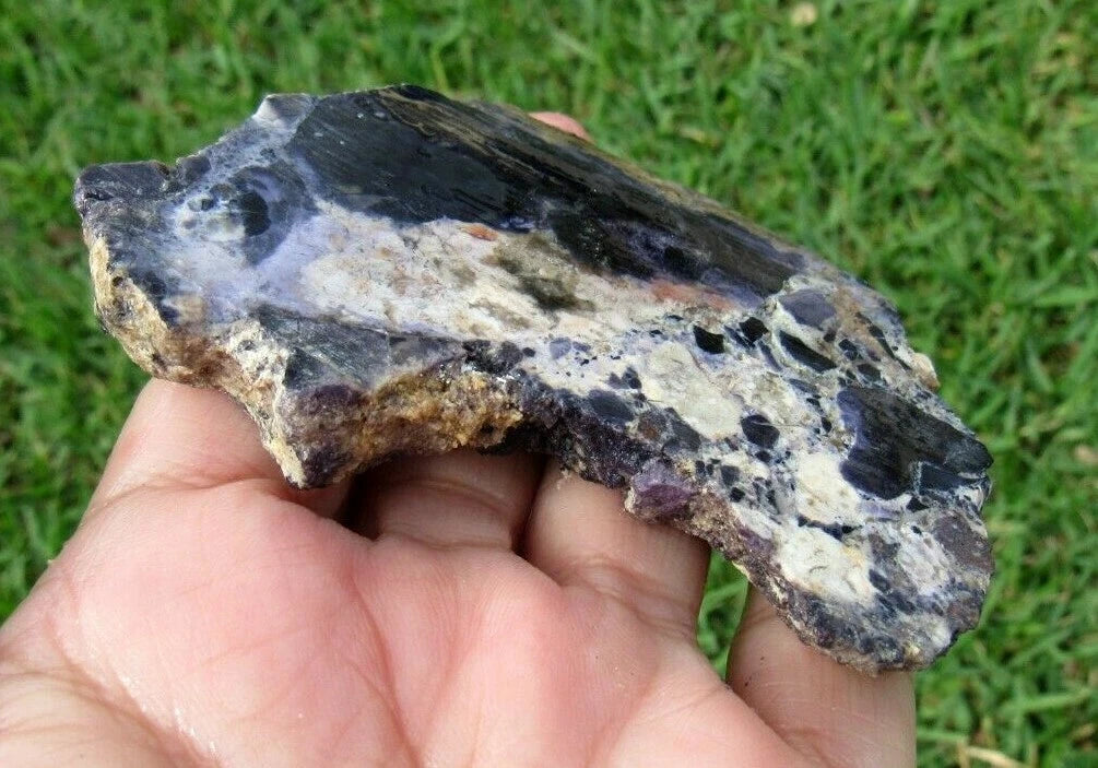 75 GM TIFFANY STONE Slab, BERTRANDITE, OPALIZED FLUORITE Utah (R-DE)