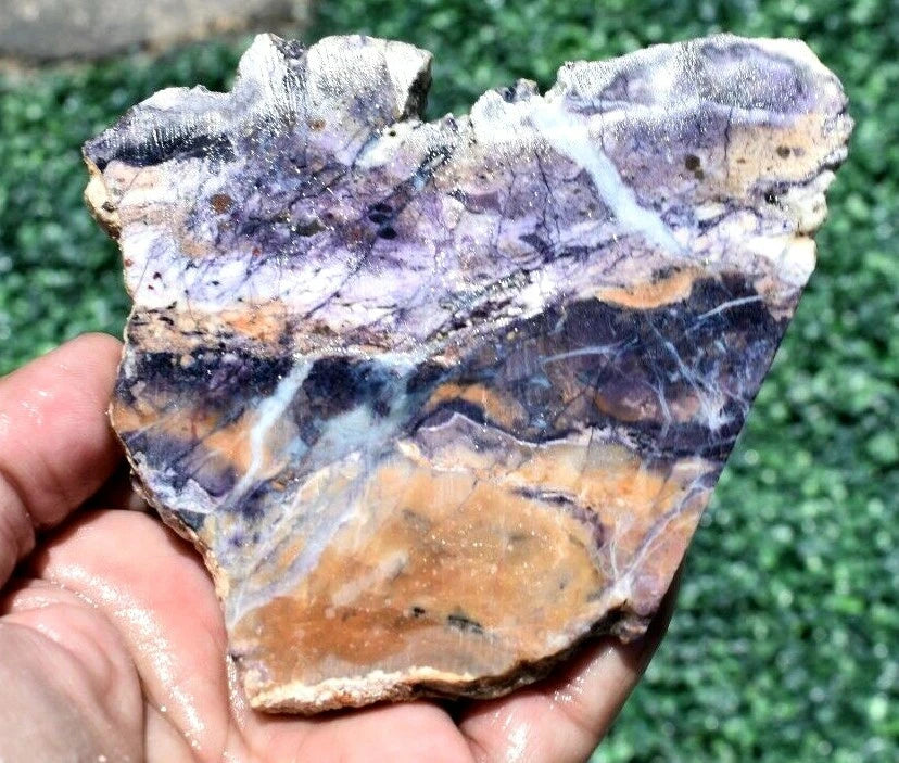114 GM AAA TIFFANY STONE Slab, BERTRANDITE, OPALIZED FLUORITE Utah (R-B5T)