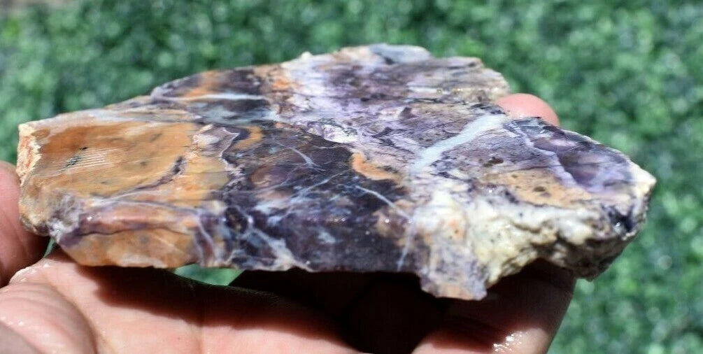 114 GM AAA TIFFANY STONE Slab, BERTRANDITE, OPALIZED FLUORITE Utah (R-B5T)