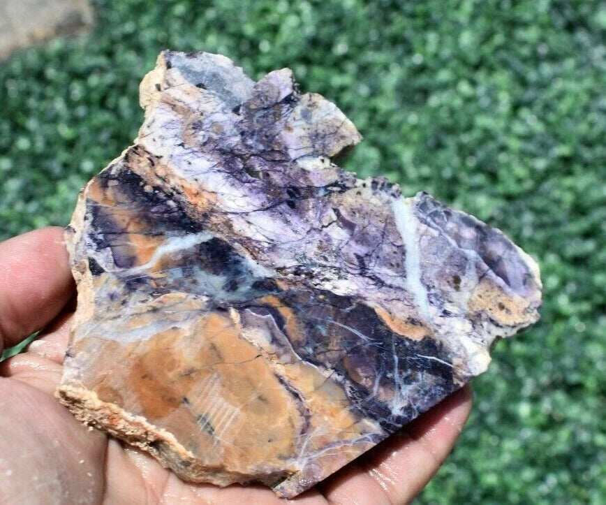 114 GM AAA TIFFANY STONE Slab, BERTRANDITE, OPALIZED FLUORITE Utah (R-B5T)
