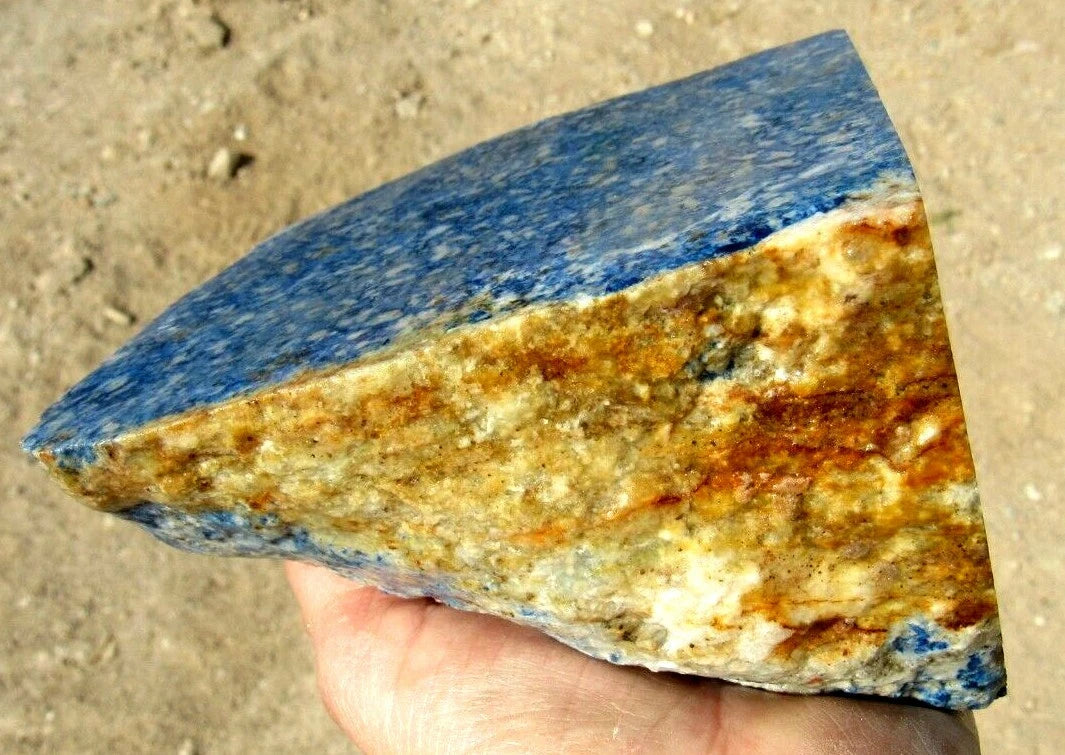 2.98 LB Lapis Lazuli Gemstones Minerals Specimens Rough (FV) R rockexperts (R-FV)