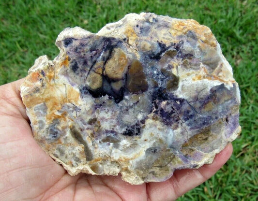 86 GM TIFFANY STONE Slab, BERTRANDITE, OPALIZED FLUORITE Utah (R-NB)