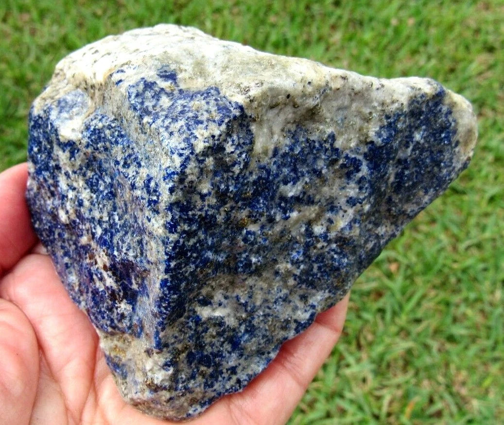 0.77 LB Lapis LazuliPyrite Gemstones Minerals Specimens Rough (R-T4)