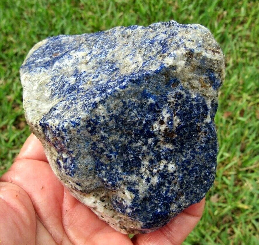 0.77 LB Lapis LazuliPyrite Gemstones Minerals Specimens Rough (R-T4)
