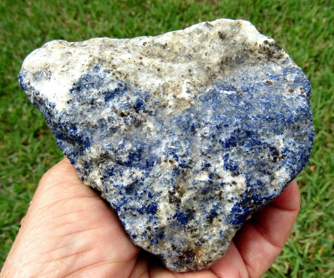0.77 LB Lapis LazuliPyrite Gemstones Minerals Specimens Rough (R-T4)