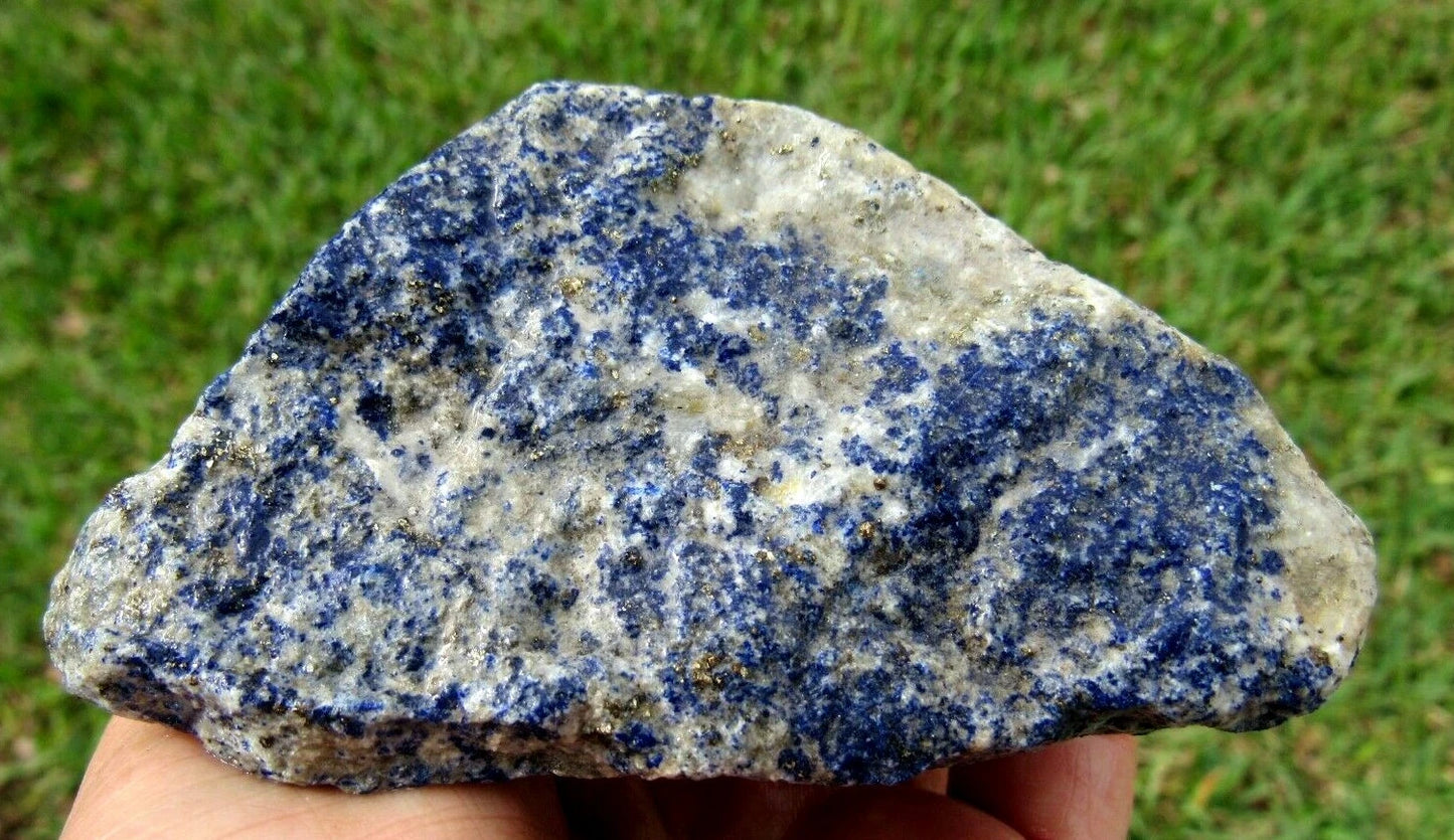0.77 LB Lapis LazuliPyrite Gemstones Minerals Specimens Rough (R-T4)