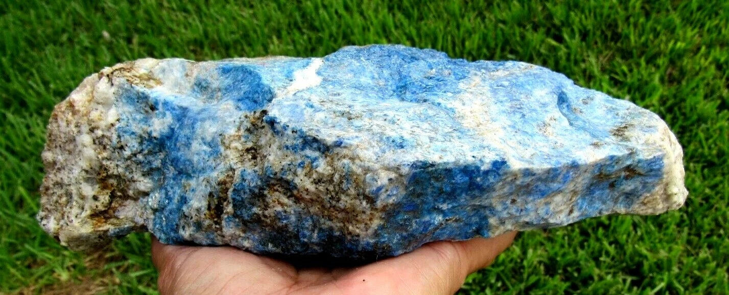 5.24 LB Lapis Lazuli Gemstones Minerals Specimens Rough (R-TY)
