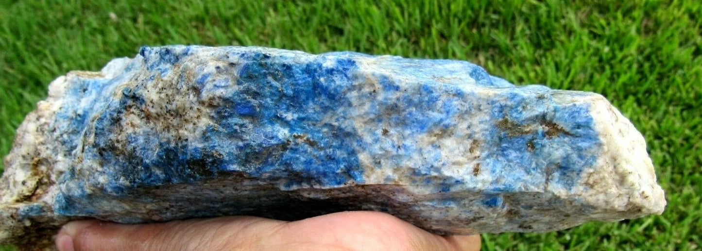 5.24 LB Lapis Lazuli Gemstones Minerals Specimens Rough (R-TY)