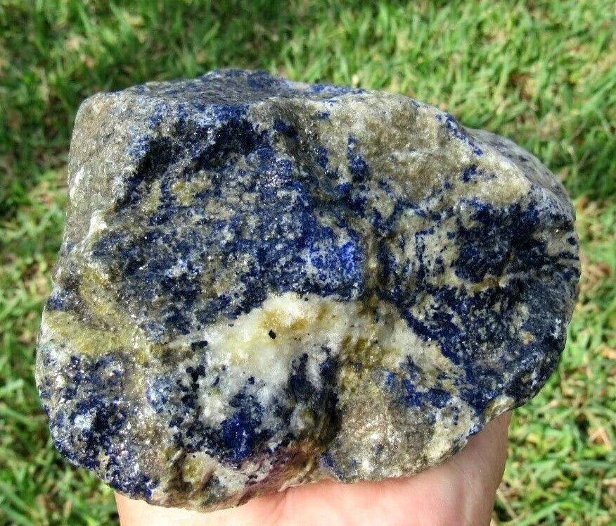3.41 LB Afganistan Lapis Lazuli/Pyrite Rough specimen (S-QF)