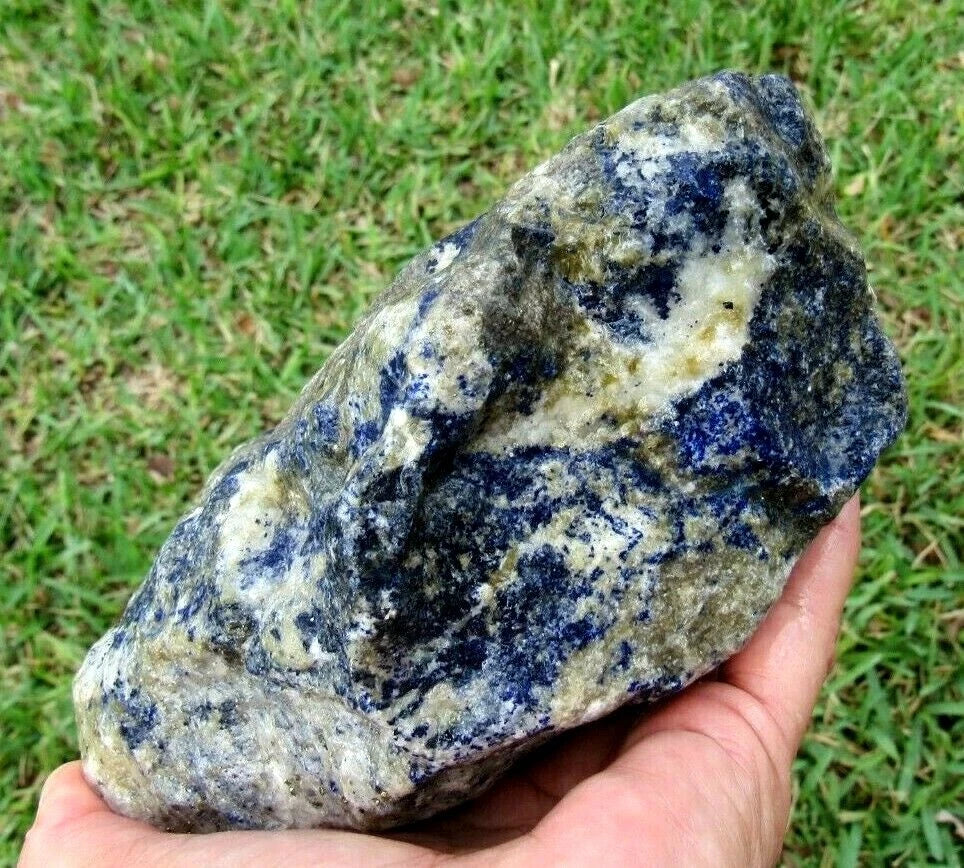 3.41 LB Afganistan Lapis Lazuli/Pyrite Rough specimen (S-QF)