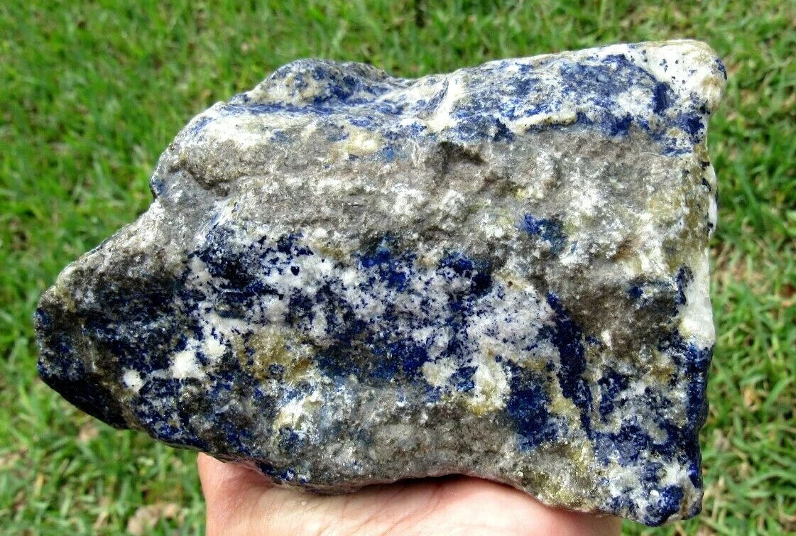 3.41 LB Afganistan Lapis Lazuli/Pyrite Rough specimen (S-QF)