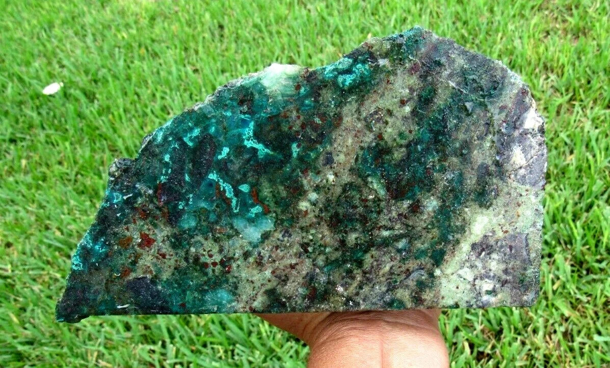 3.19 LB Peruvian Chrysocolla Lapidary stone (S-TE)
