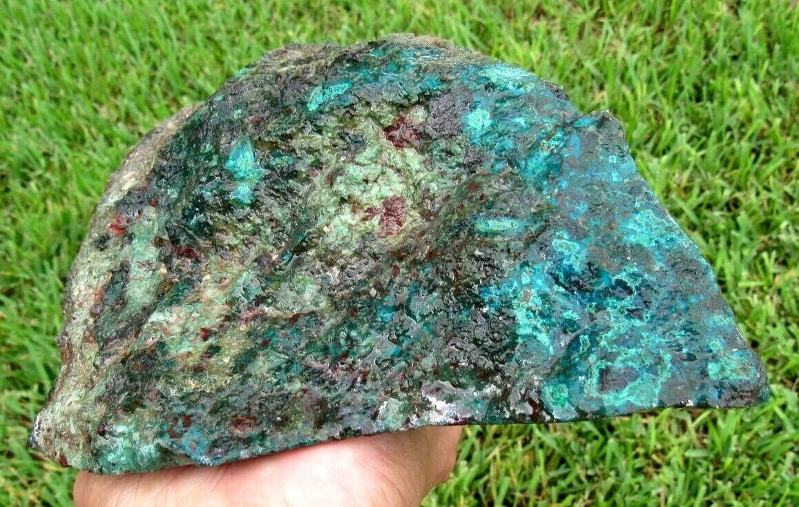 3.19 LB Peruvian Chrysocolla Lapidary stone (S-TE)