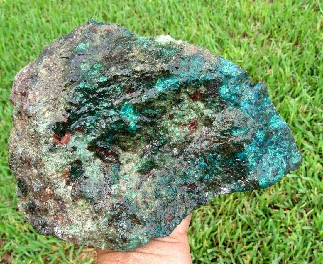 3.19 LB Peruvian Chrysocolla Lapidary stone (S-TE)