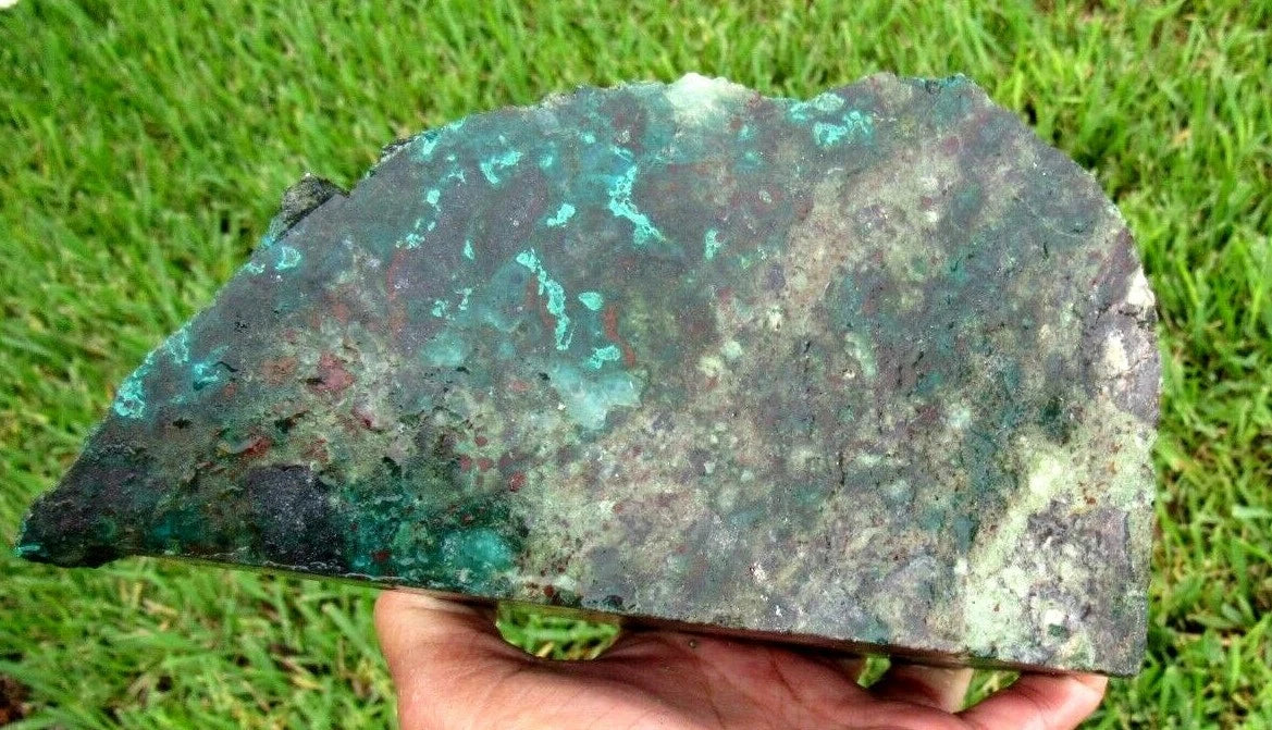 3.19 LB Peruvian Chrysocolla Lapidary stone (S-TE)