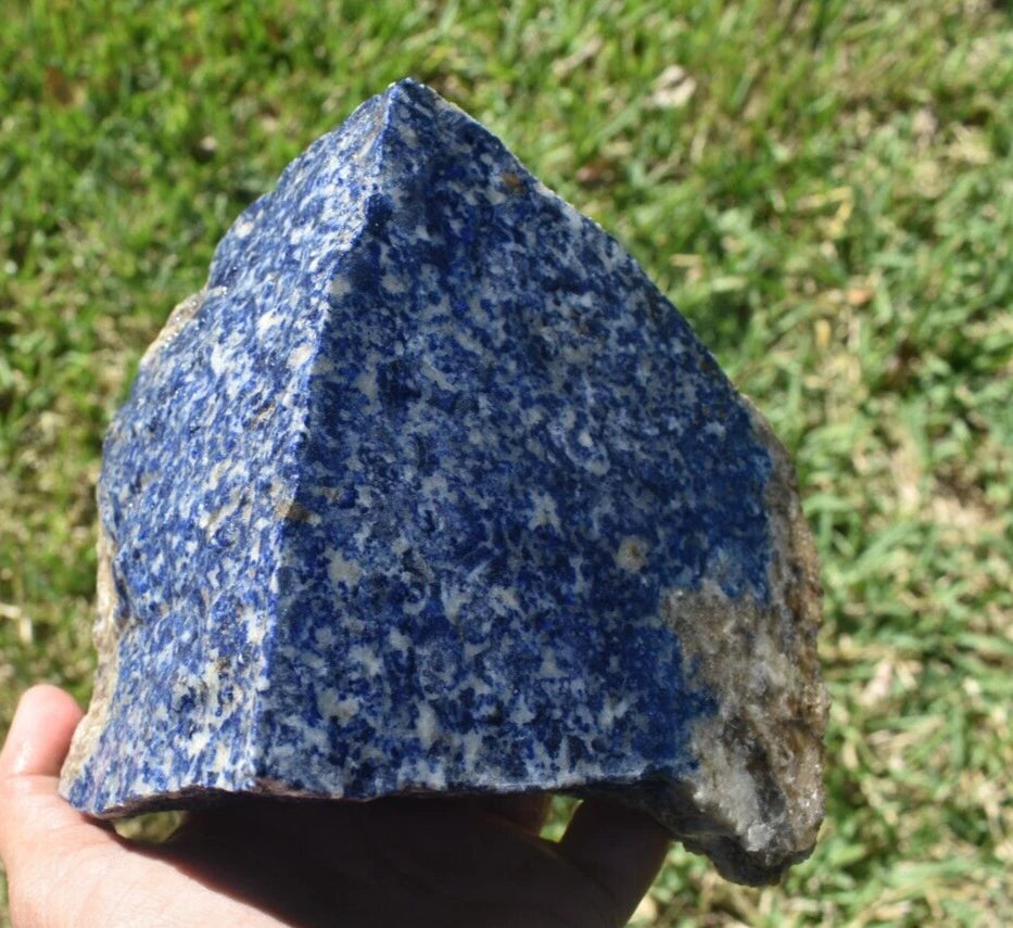3.74 LB AZ Rough Lapis Lazuli/Pyrite specimen (S-DCV)