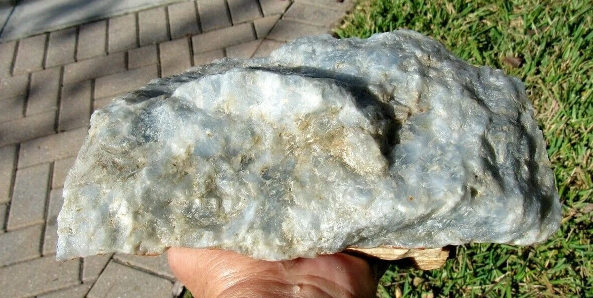 4.73  LB  Blue Calcite Rough specimen (S-AB)