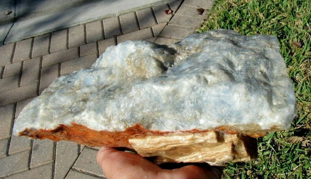 4.73  LB  Blue Calcite Rough specimen (S-AB)