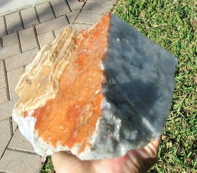 4.73  LB  Blue Calcite Rough specimen (S-AB)
