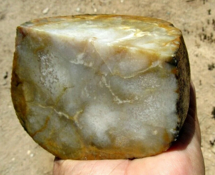 1.54 LB  Montana Agate Rough Lapidary Specimen (R-BE3)