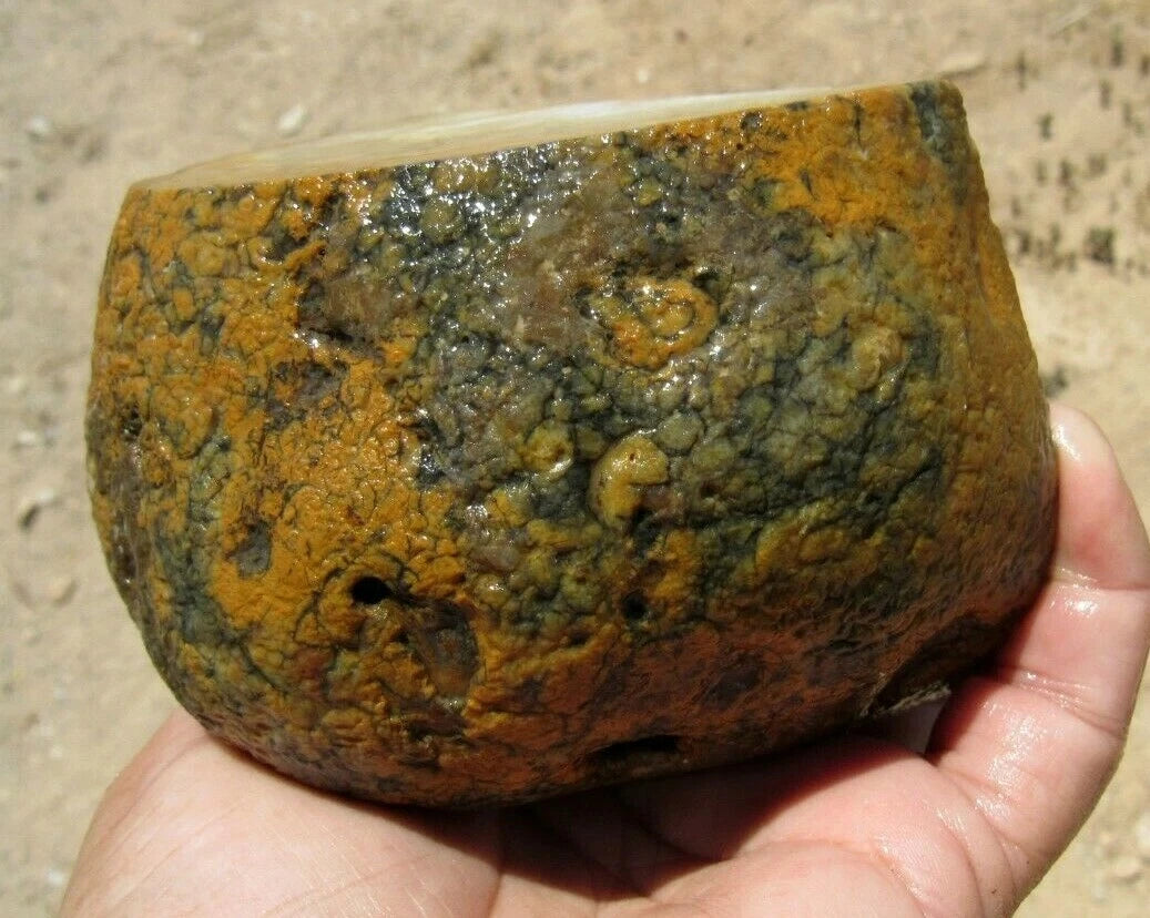 1.54 LB  Montana Agate Rough Lapidary Specimen (R-BE3)