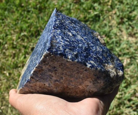 3.74 LB AZ Rough Lapis Lazuli/Pyrite specimen (S-DCV)
