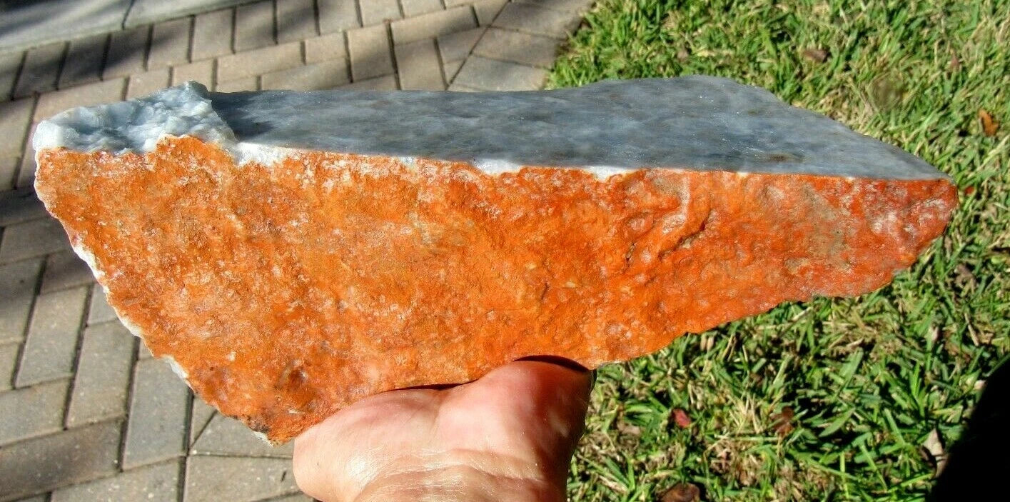 4.72  LB  Blue Calcite Rough specimen (S-GF)