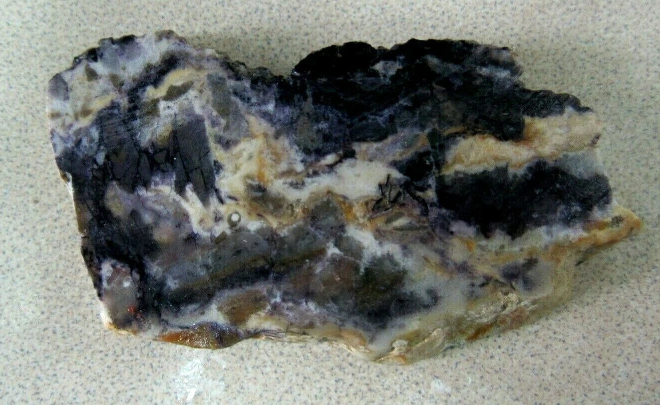 50 GM AAA Tiffany Stone Slab (Utah) Rough lapidary Rock (S-HJ )