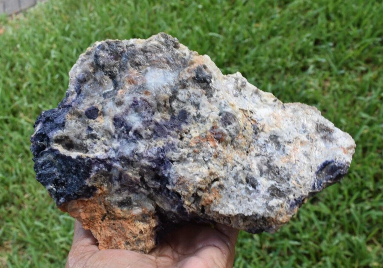 3.22 LB PURPLE TIFFANY STONE ROUGH, OPALIZED FLUORITE Utah (R-PPP)