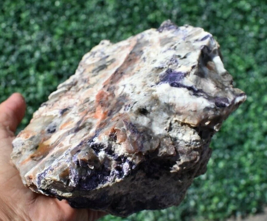 4.18 LB TIFFANY STONE ROUGH, BERTRANDITE, OPALIZED FLUORITE (R-BVC)