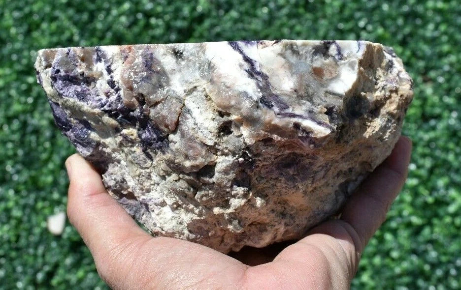 4.18 LB TIFFANY STONE ROUGH, BERTRANDITE, OPALIZED FLUORITE (R-BVC)