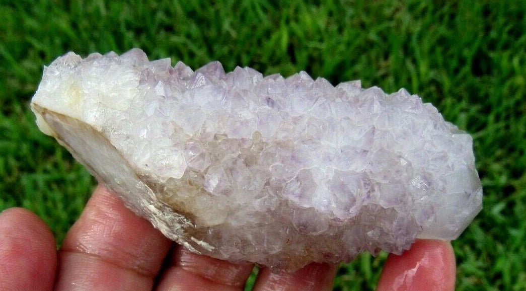 110 GM Natural Spirit Amethyst Quartz Crystal Quartz Spirit Cactus (LO)